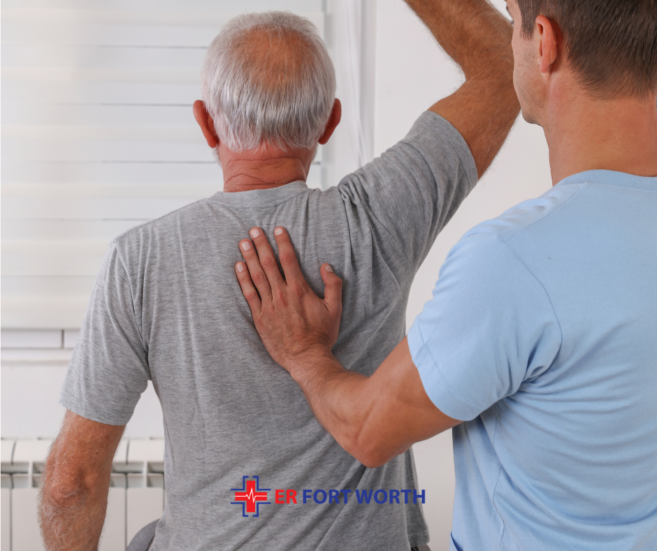 Testing and Diagnosis for Back Pain treatment at ER of Fort Worth