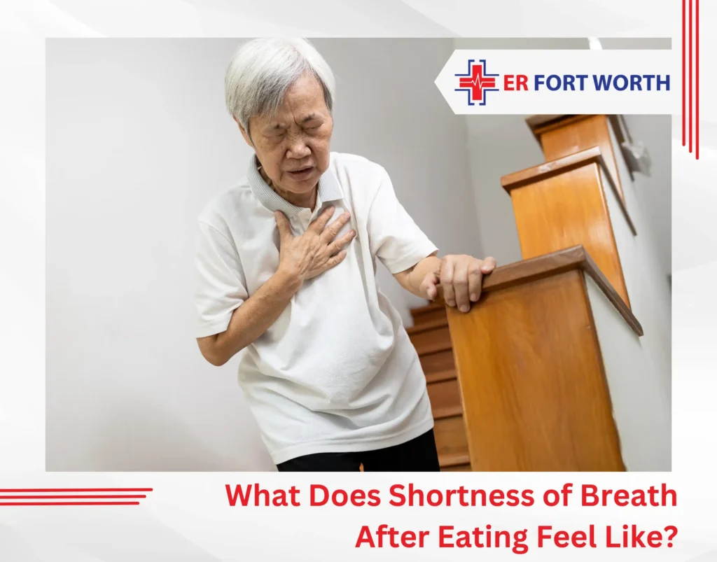 What Does Shortness of Breath After Eating Feel Like