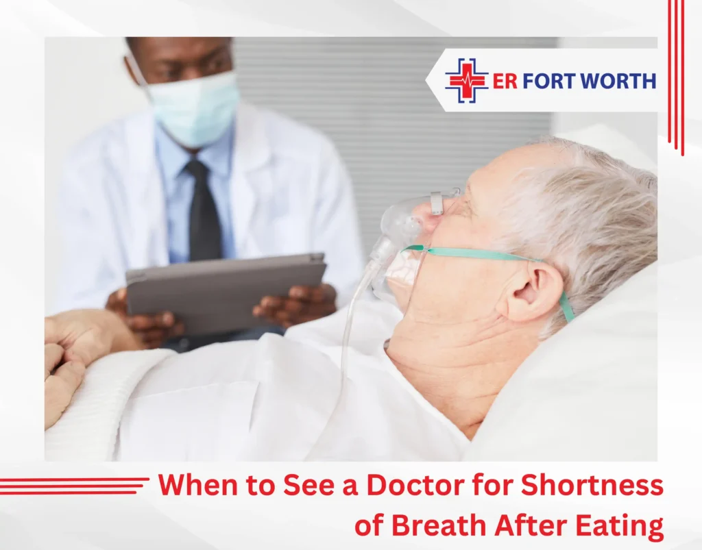 When to See a Doctor for Shortness of Breath After Eating