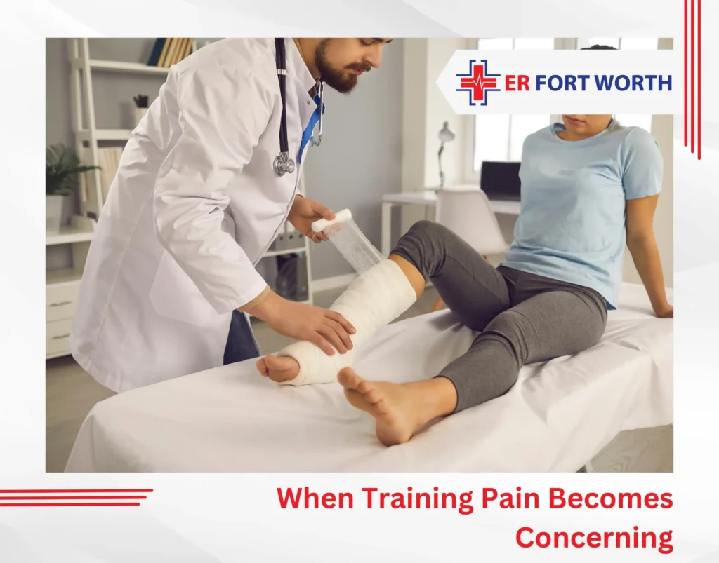 When Training Pain Becomes Concerning