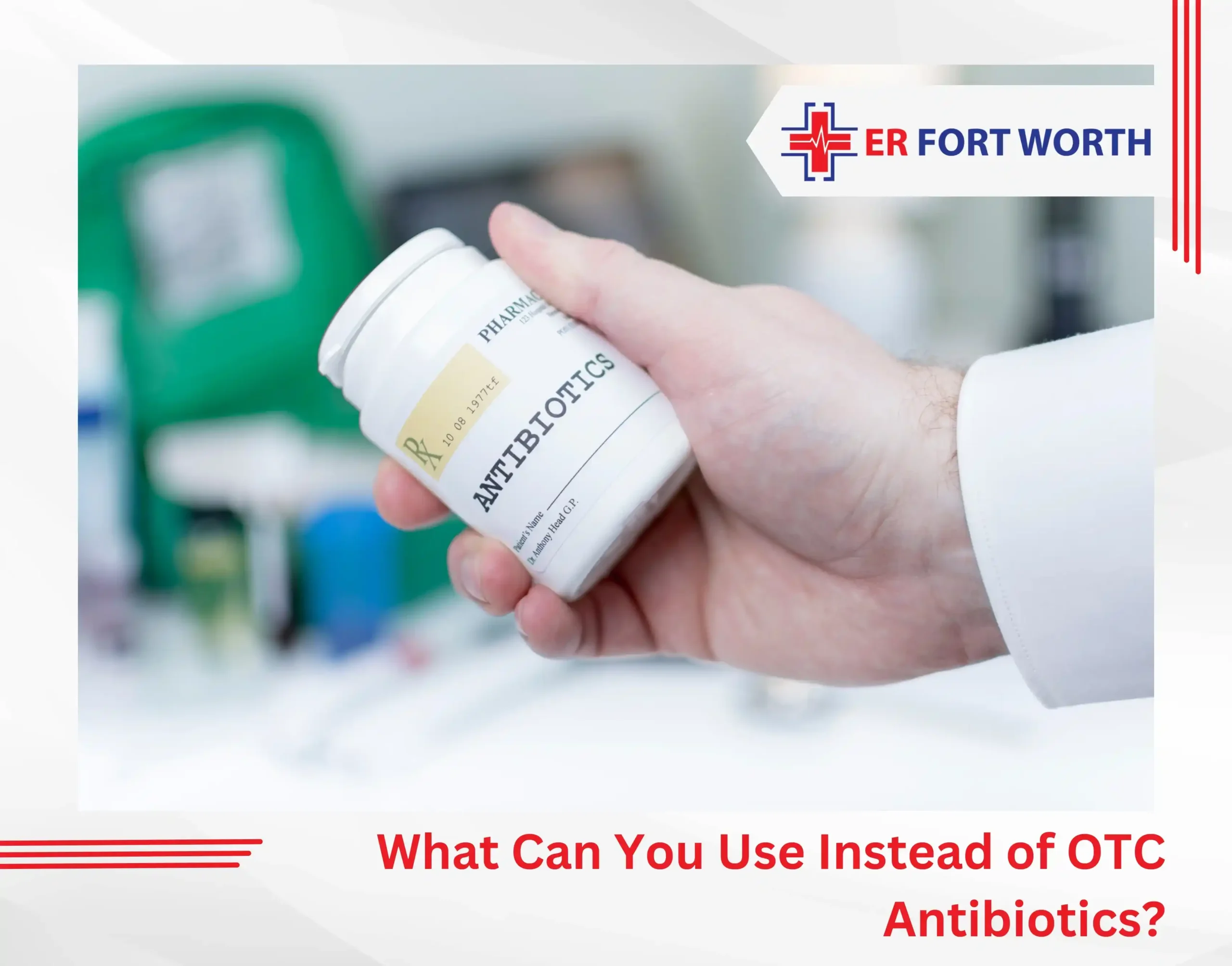 What Can You Use Instead of OTC Antibiotics