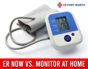 ER now vs. monitor at home