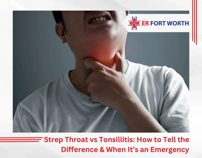 Strep Throat vs Tonsillitis How to Tell the Difference & When It’s an Emergency