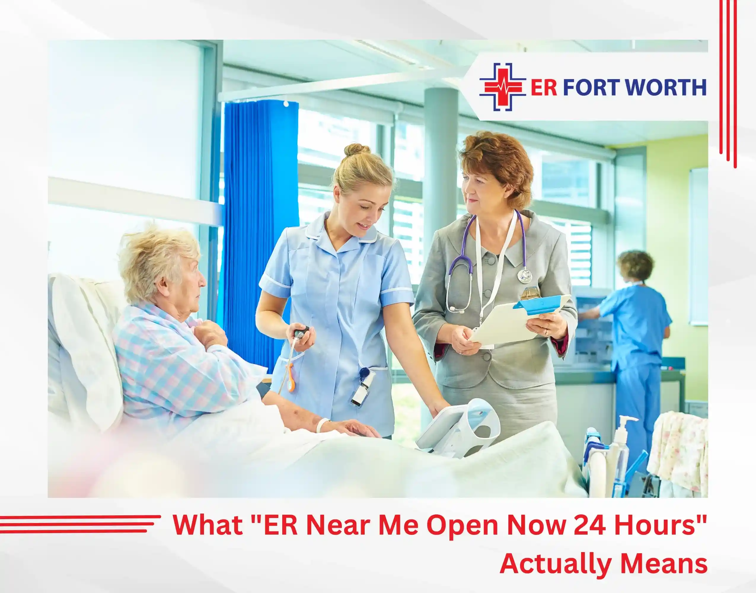 What ER Near Me Open Now 24 Hours Actually Means