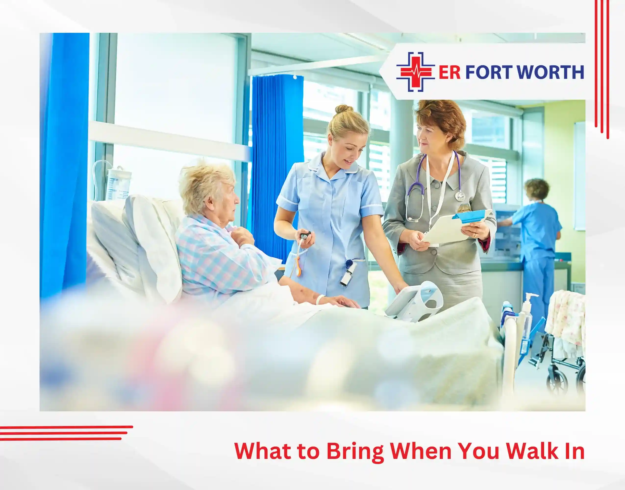 What to Bring When You Walk In