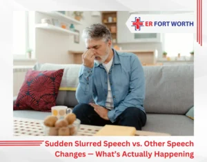 Sudden Slurred Speech vs. Other Speech Changes — What’s Actually Happening