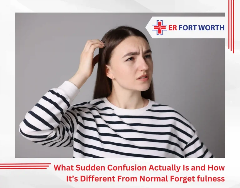 What Sudden Confusion Actually Is — and How It’s Different From Normal Forgetfulness
