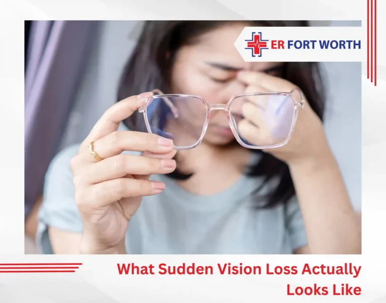 What Sudden Vision Loss Actually Looks Like