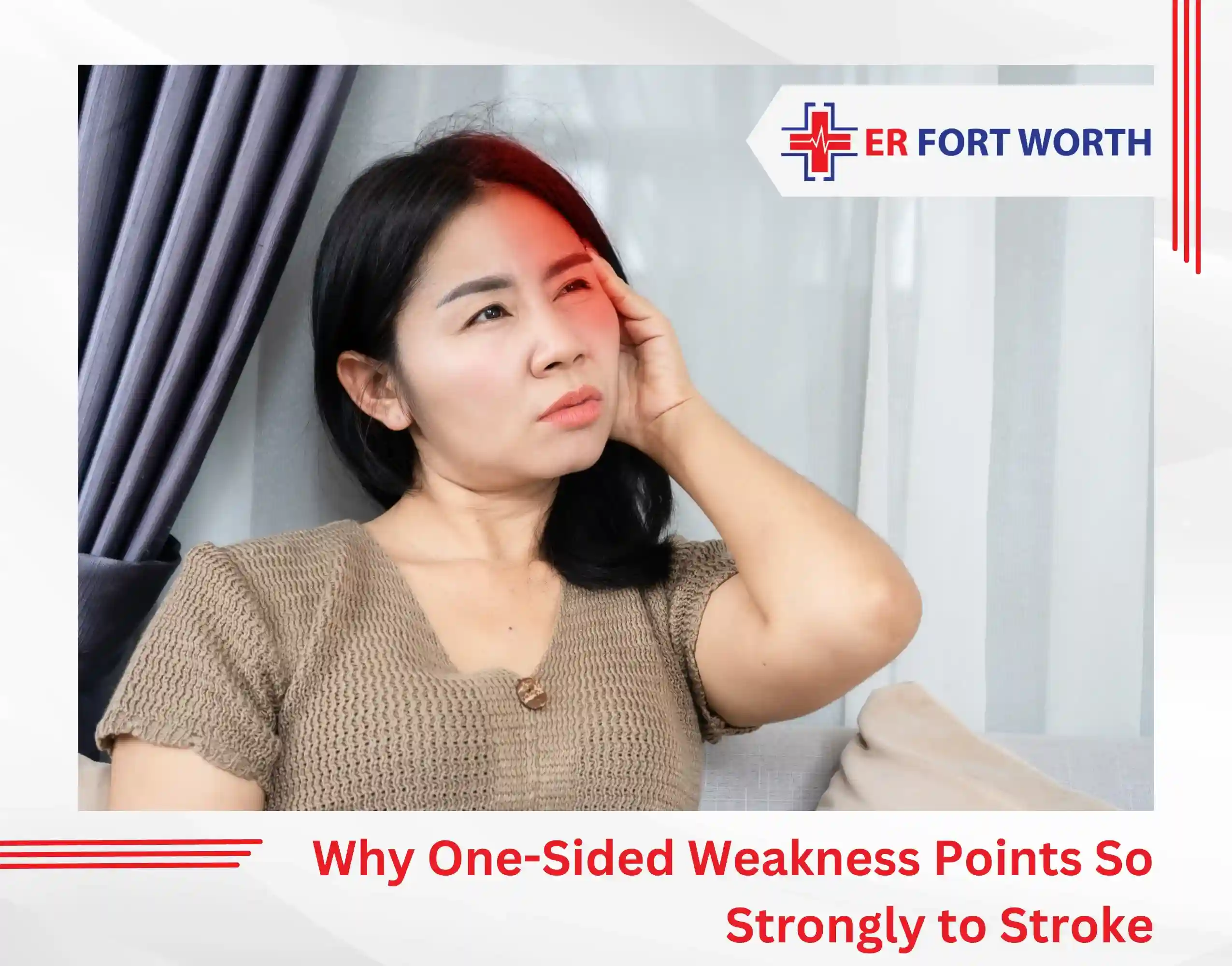 Why One-Sided Weakness Points So Strongly to Stroke