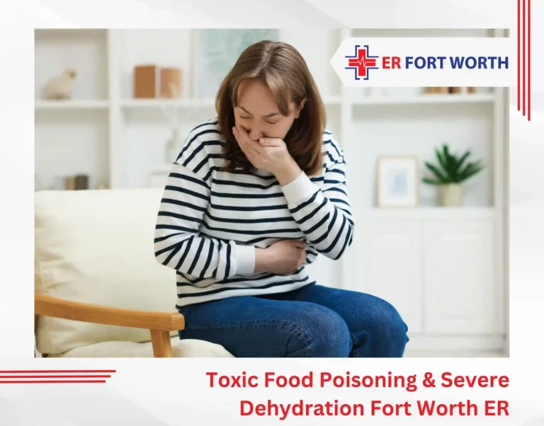 Toxic Food Poisoning & Severe Dehydration Fort Worth ER