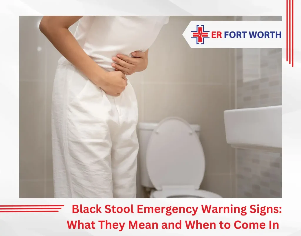 Black Stool Emergency Warning Signs: What They Mean and When to Come In