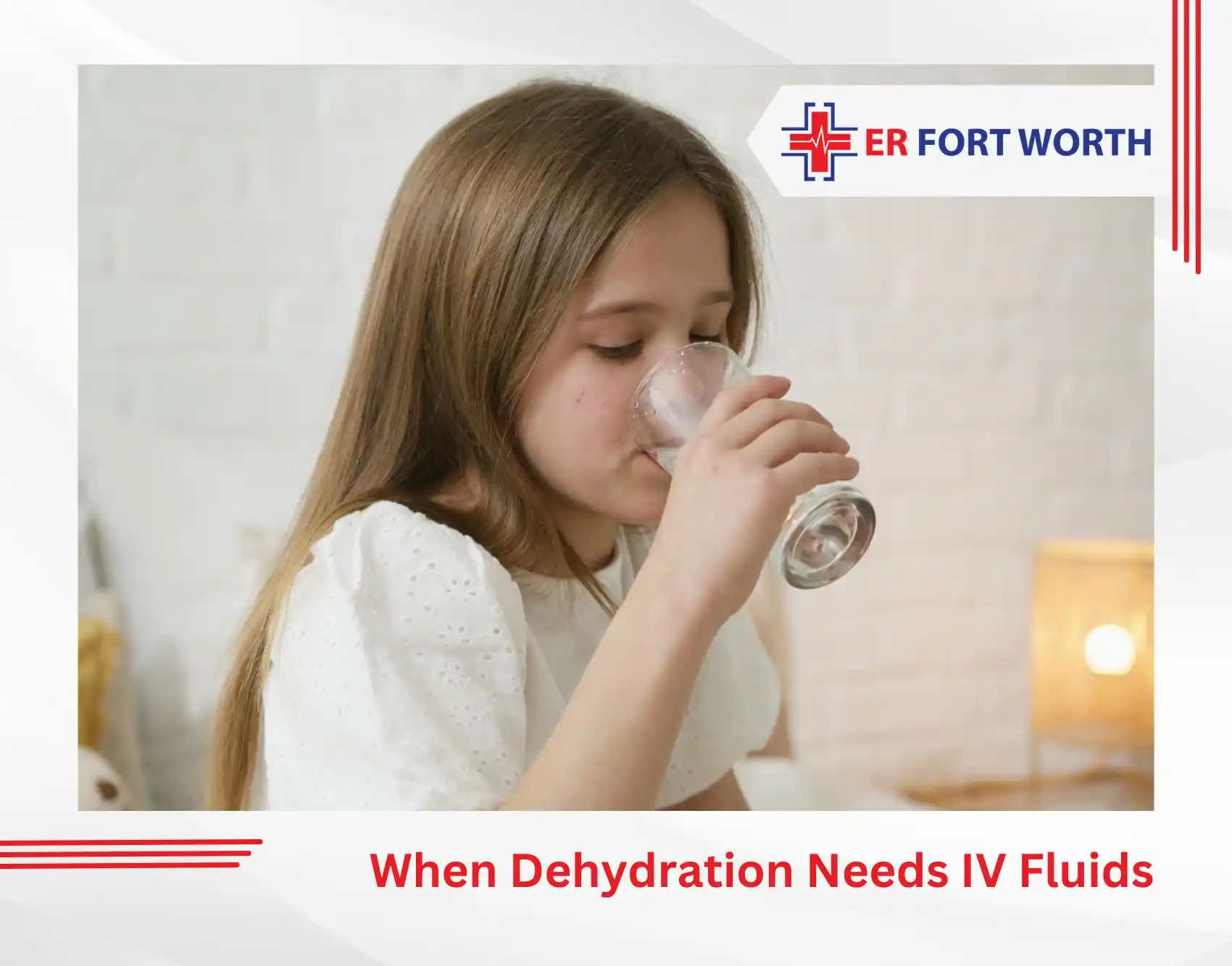 When Dehydration Needs IV Fluids