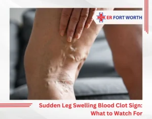 Sudden Leg Swelling Blood Clot Sign What to Watch For