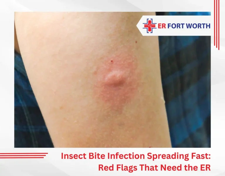 Insect Bite Infection Spreading Fast Red Flags That Need the ER