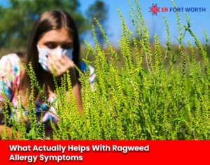 what actually helps with ragweed allergy symptoms
